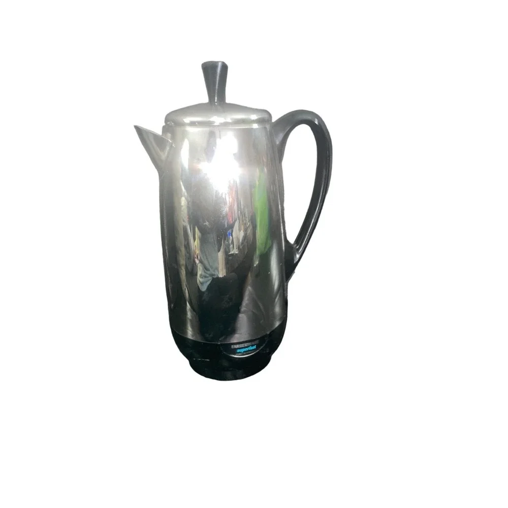 Farberware‎ Superfast 12 Cup Electric Coffee Percolator Stainless Steel FCP412-A